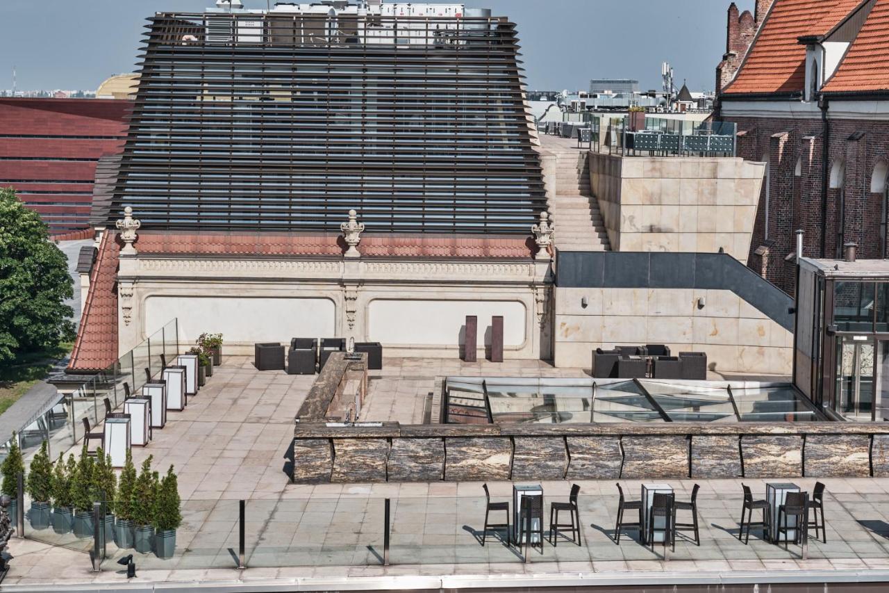 Hotel Monopol Wrocław Exterior foto The rooftop terrace